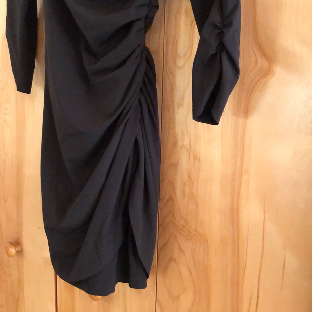 Ark & Co Open Back Ruched and Draped Mini Dress - Picture 12 of 12